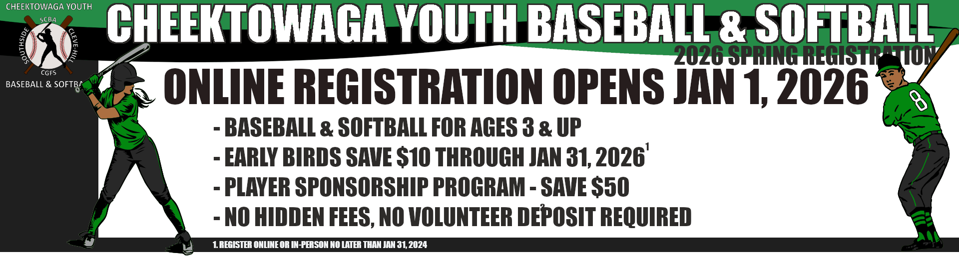 2026 SPRING REGISTRATION