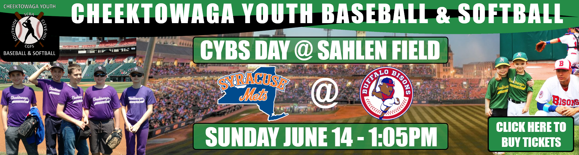 CYBS DAY @ SAHLEN FIELD
